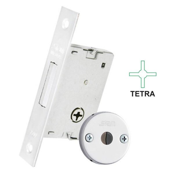 FECHADURA AUXILIAR INOX TETRA
